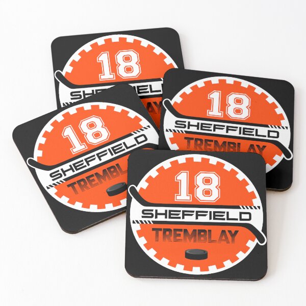 Item preview, Sheffield Steelers Ice Hockey Cog - 18 Tremblay designed and sold by Tarantula Design Co. .