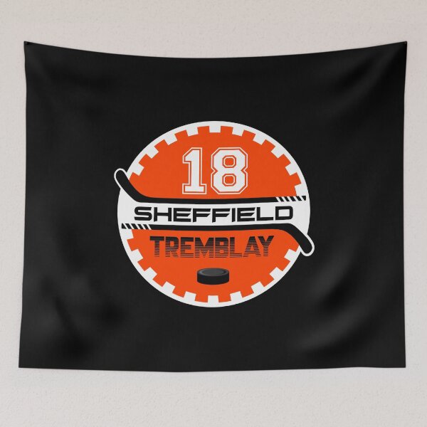 Item preview, Sheffield Steelers Ice Hockey Cog - 18 Tremblay designed and sold by Tarantula Design Co. .