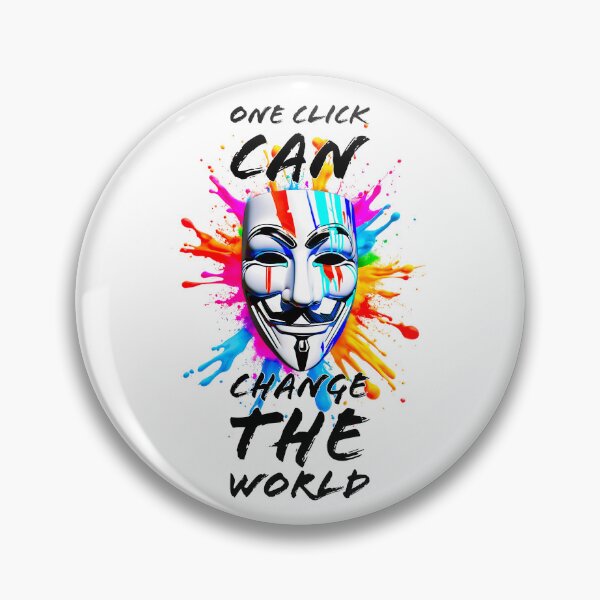 Item preview, Protest slogans. Anonymous. Change the world. designed and sold by Drone-tees.