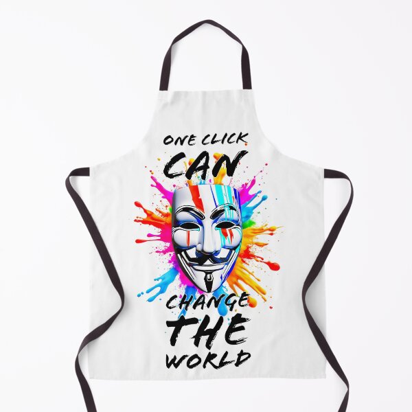 Item preview, Protest slogans. Anonymous. Change the world. designed and sold by Drone-tees.
