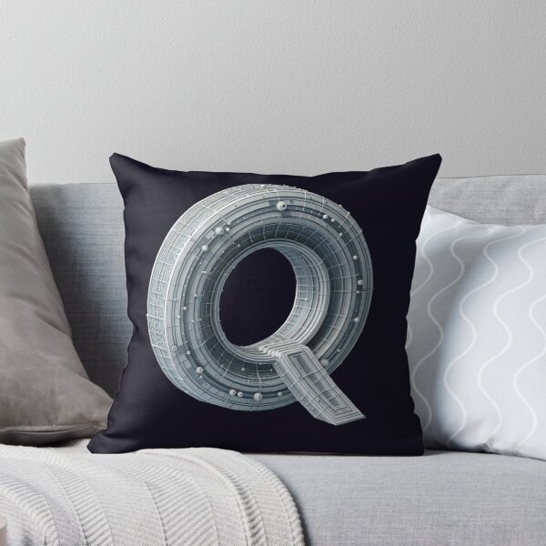 Item preview, Futuristic letter Q designed and sold by  ViralVisionsCreating .