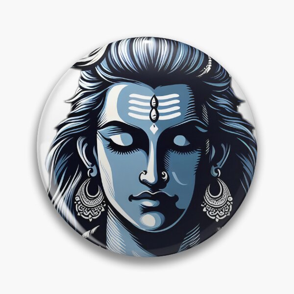 Item preview, Divine Lord Shiva Illustration - Maha Shivaratri designed and sold by InevitableAum.