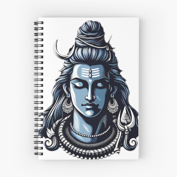 Item preview, Divine Lord Shiva Illustration - Maha Shivaratri designed and sold by InevitableAum.