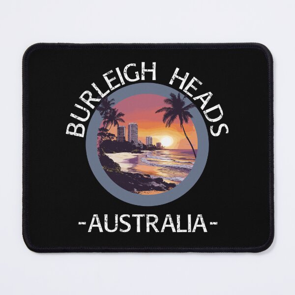 Item preview, Burleigh Heads - Australia (with White Lettering) designed and sold by VelvetRoom.