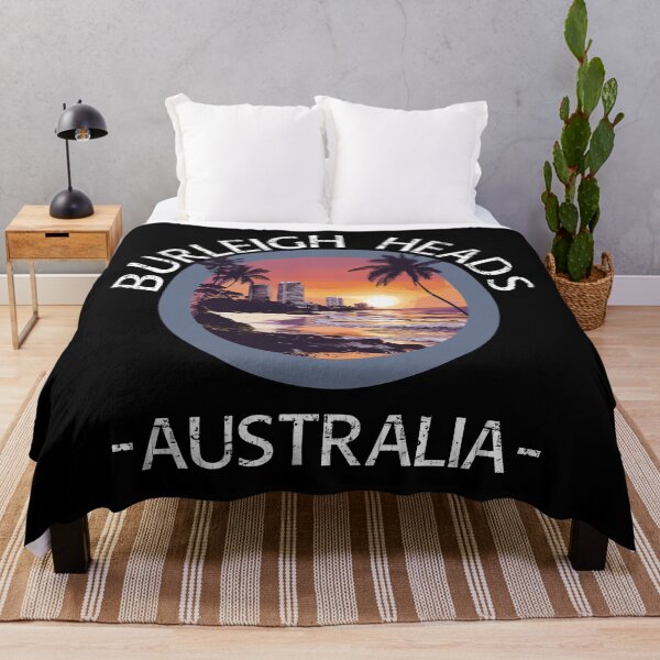 Item preview, Burleigh Heads - Australia (with White Lettering) designed and sold by VelvetRoom.