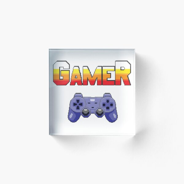 Item preview, Gamer - Video games - Gaming - retro pixel art designed and sold by Ptitrob.