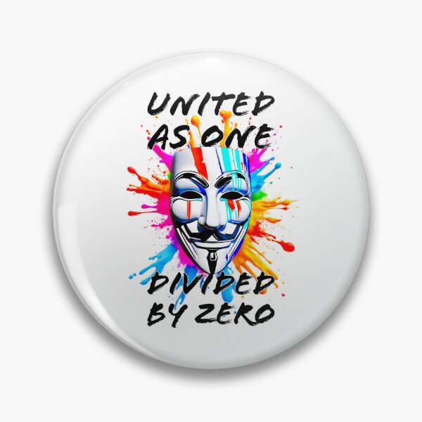 Item preview, Protest slogans. Anonymous. United as one. designed and sold by Drone-tees.