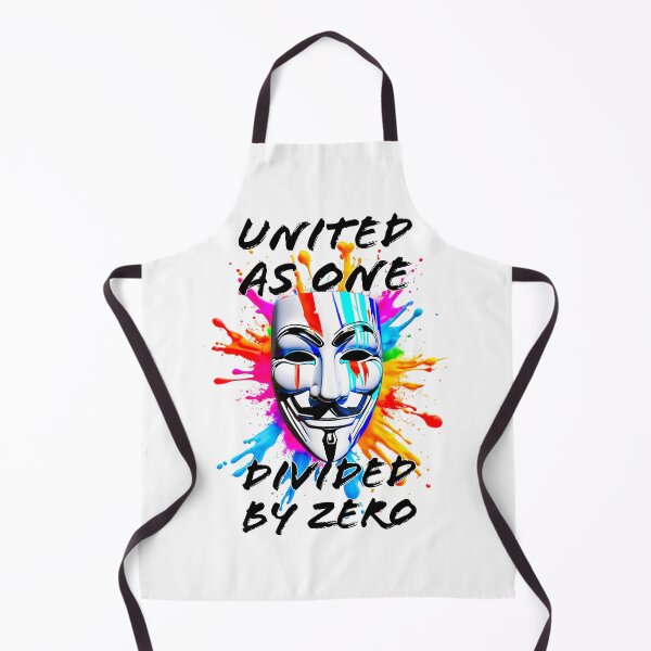 Item preview, Protest slogans. Anonymous. United as one. designed and sold by Drone-tees.