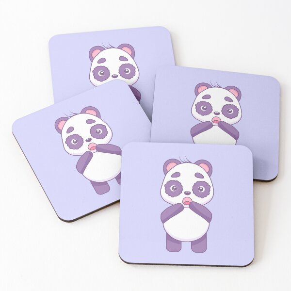 Item preview,  Funny panda in kawaii style designed and sold by IrinaCuteLab.