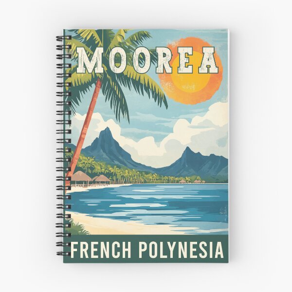 Item preview, Explore Tropical Paradise Moorea in French Polynesia - Travel Art designed and sold by turtlestart.