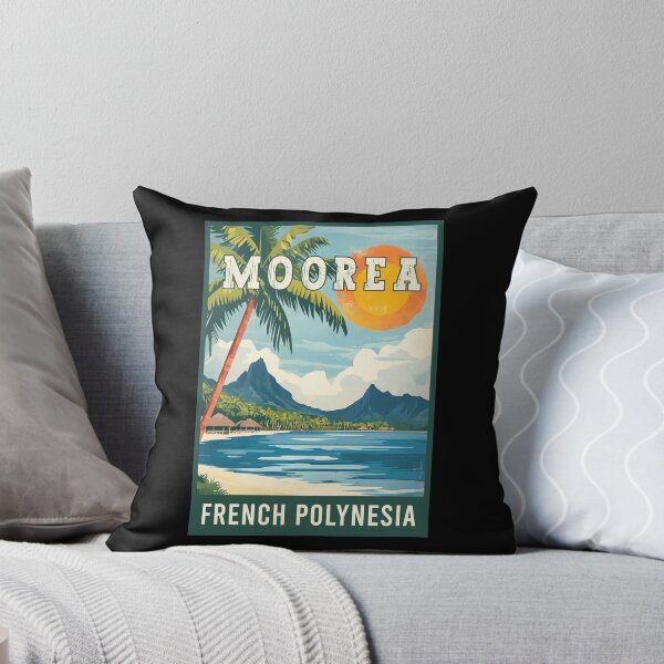 Item preview, Explore Tropical Paradise Moorea in French Polynesia - Travel Art designed and sold by turtlestart.