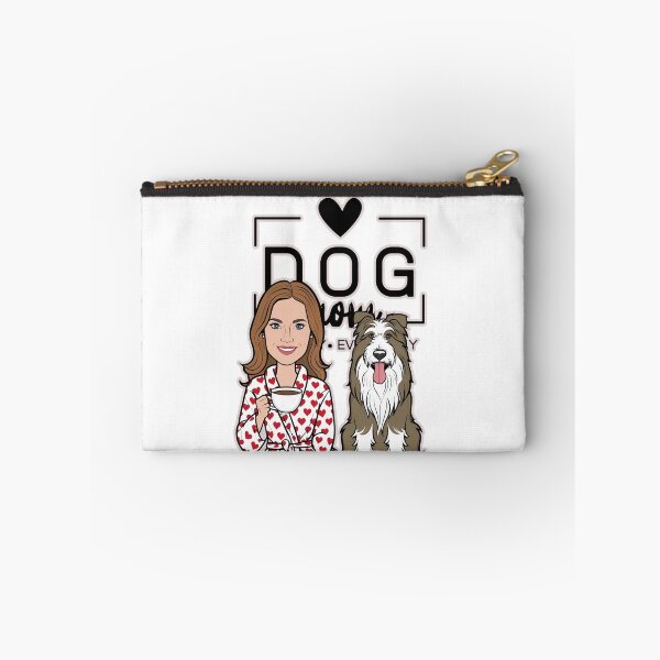 Item preview, Dog Mom All Day Every Day – Cozy Morning with a Pyrenean Sheepdog designed and sold by GoodyPaws.