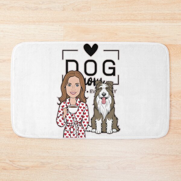 Item preview, Dog Mom All Day Every Day – Cozy Morning with a Pyrenean Sheepdog designed and sold by GoodyPaws.