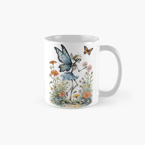 Item preview, Skeleton Butterfly Fairy Floral designed and sold by CarrollGene.
