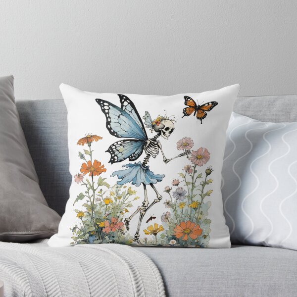 Item preview, Skeleton Butterfly Fairy Floral designed and sold by CarrollGene.