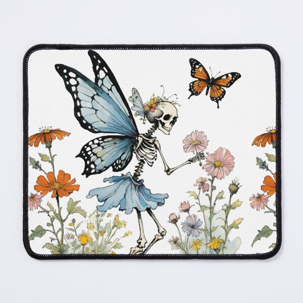Item preview, Skeleton Butterfly Fairy Floral designed and sold by CarrollGene.
