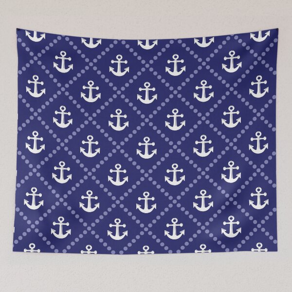Item preview, Nautical Pattern: Anchors designed and sold by artemiscape.