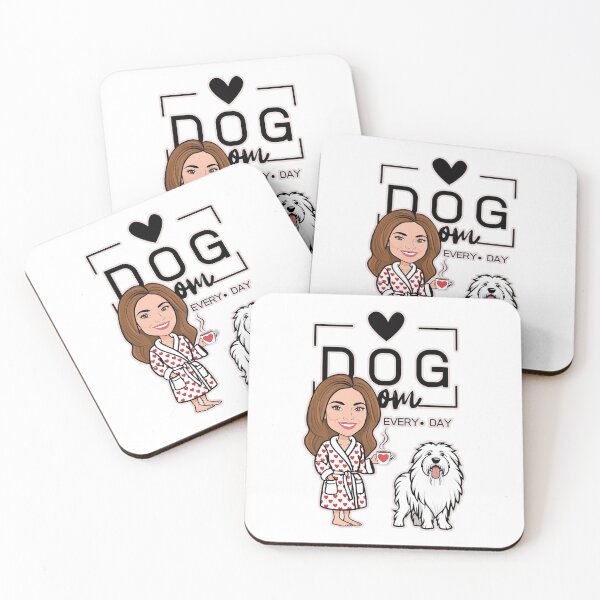 Item preview,  Dog Mom All Day Every Day – Cozy Morning with a Pyrenean Sheepdog designed and sold by GoodyPaws.