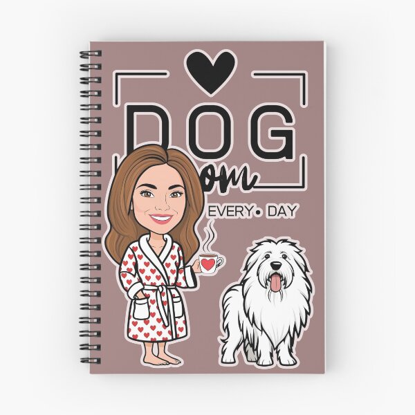 Item preview,  Dog Mom All Day Every Day – Cozy Morning with a Pyrenean Sheepdog designed and sold by GoodyPaws.