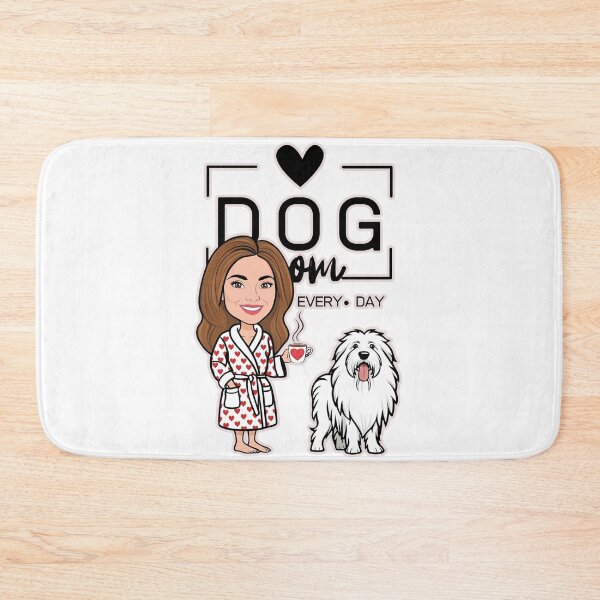 Item preview,  Dog Mom All Day Every Day – Cozy Morning with a Pyrenean Sheepdog designed and sold by GoodyPaws.
