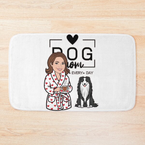 Item preview, Dog Mom All Day Every Day – Cozy Morning with a Pyrenean Sheepdog designed and sold by GoodyPaws.