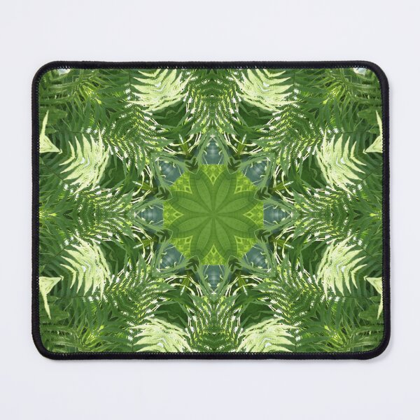 Item preview, Green Ferns with Hostas in the summer design designed and sold by Stabrowska Designs.