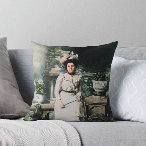 Item preview, European Woman in Shanghai  designed and sold by 19th Century in Color.