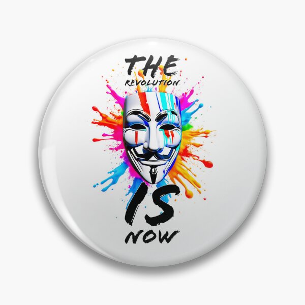 Item preview, Protest slogans. Anonymous. The revolution is now. designed and sold by Drone-tees.