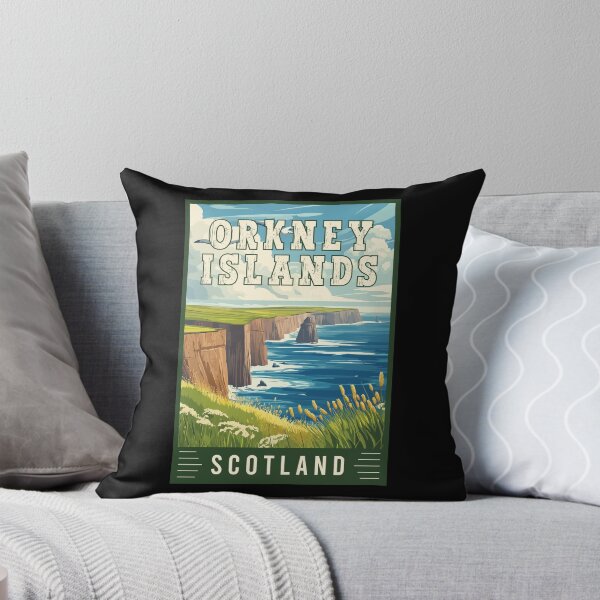 Item preview, Explore Stunning Seascape Orkney Islands in Scotland - Travel Art designed and sold by turtlestart.