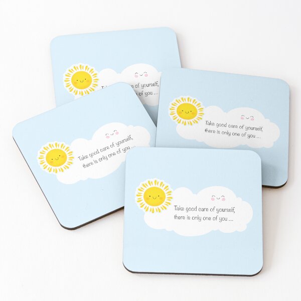 Item preview, Brighten Your Day – Cute Sun & Cloud Positive Quote designed and sold by saeede-afshari.