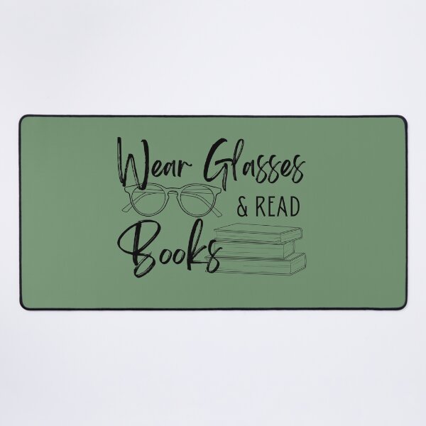 Item preview, Wear Glasses And Read Books designed and sold by Lampblack and Bone.