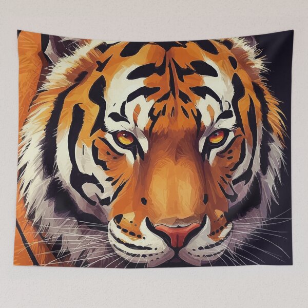 Item preview, tiger illustration designed and sold by wi geon.