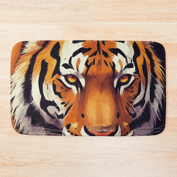 Item preview, tiger illustration designed and sold by wi geon.