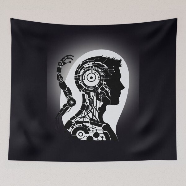 Item preview, Human vs. AI designed and sold by  ViralVisionsCreating .