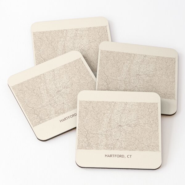 Item preview, HARTFORD, CT 100K Topographical Map Vintage designed and sold by PGHPhotoCo.