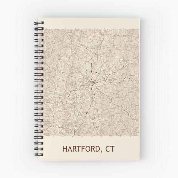Item preview, HARTFORD, CT 100K Topographical Map Vintage designed and sold by PGHPhotoCo.