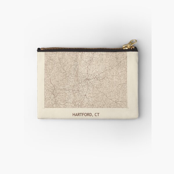 Item preview, HARTFORD, CT 100K Topographical Map Vintage designed and sold by PGHPhotoCo.