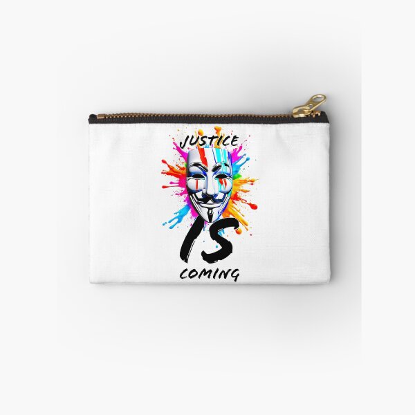 Item preview, Protest slogans. Anonymous. Justice is coming. designed and sold by Drone-tees.