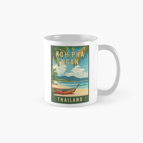 Item preview, Explore Tropical Island Koh Pha Ngan in Thailand - Travel Art designed and sold by turtlestart.