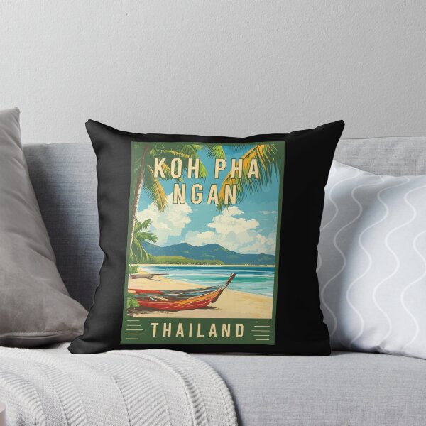 Item preview, Explore Tropical Island Koh Pha Ngan in Thailand - Travel Art designed and sold by turtlestart.