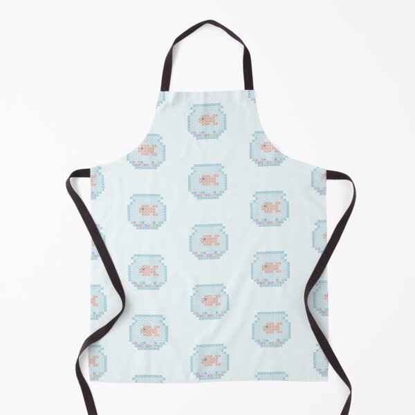 Item preview, Fish Bowl Faux Cross Stitch designed and sold by QueenTheBean.