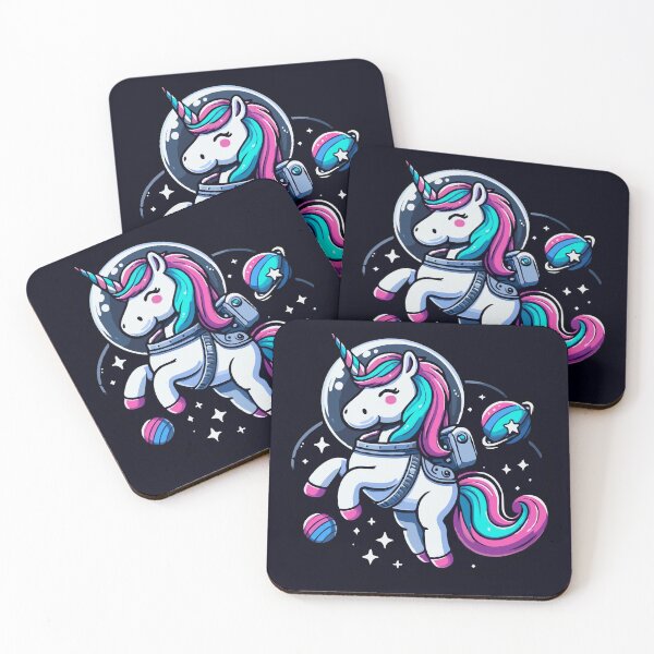 Item preview, Unicorn Astronaut In Space designed and sold by McThingummy.