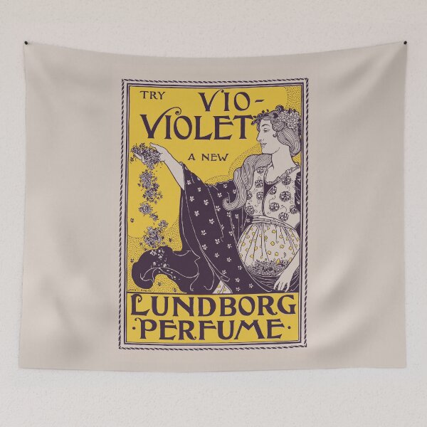 Item preview, Try Vio-Violet (Vintage Poster Restoration) designed and sold by joshcartoonguy.