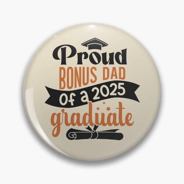 Item preview, Proud Bonus Dad Of A 2025 Graduate Family Member Graduation designed and sold by eclecTEEq.