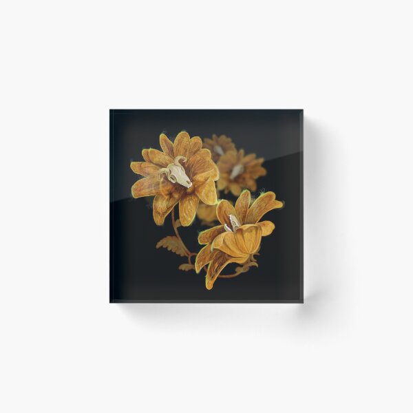 Item preview, Fox Flowers, Painting designed and sold by AK-Hevonen.