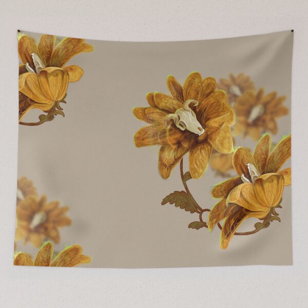 Item preview, Fox Flowers, Painting designed and sold by AK-Hevonen.
