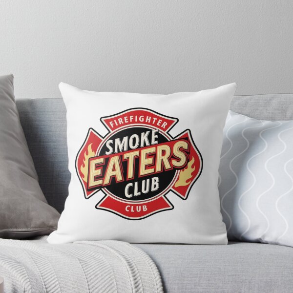 Item preview, Retro Smoke Eater Firefighter Logo designed and sold by mancikart.