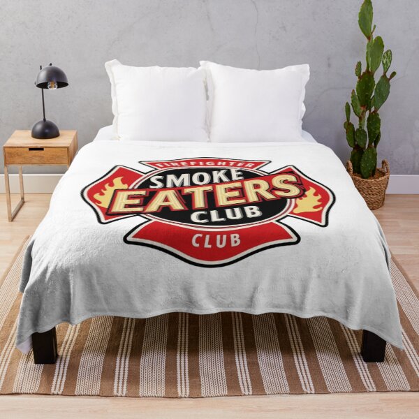 Item preview, Retro Smoke Eater Firefighter Logo designed and sold by mancikart.