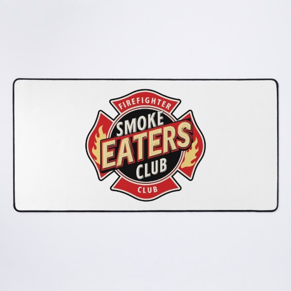 Item preview, Retro Smoke Eater Firefighter Logo designed and sold by mancikart.