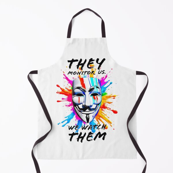 Item preview, Protest slogans. Anonymous. They monitor, we watch. designed and sold by Drone-tees.